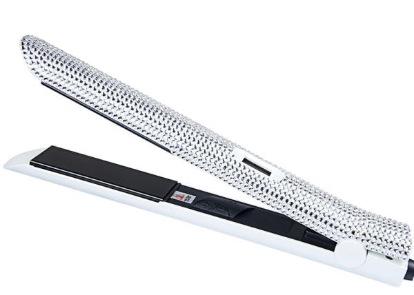 Buy cheap Luxurious Crystal Bling Hair Straightener Rhinestone Shine with Ceramic Flat Iron from wholesalers