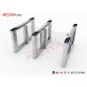 Buy cheap Pedestrian Facial Recognition Turnstile ESD Fingerprint Access Control Barriers from wholesalers