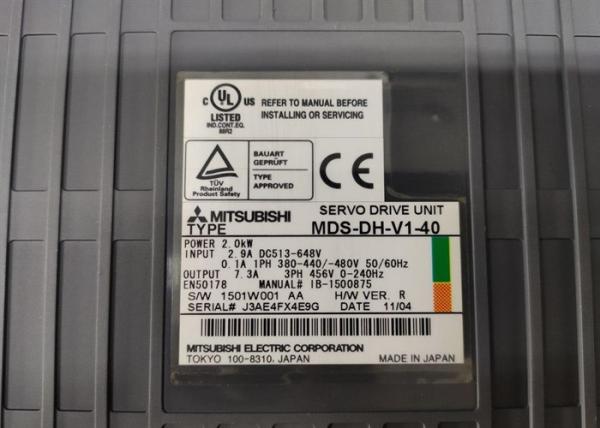 Buy cheap MDS-D-V1-40 Industrial Servo Drives Mitsubishi Series MDS-D 2KW from wholesalers