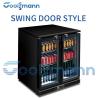 Buy cheap Small Drinks Backbar Cooler Fridge Sliding Door With Roll Bond Evaporator from wholesalers