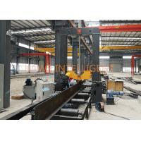 Buy cheap 500-800mm/Min H Beam Assembly Machine Web Height 200-1500mm product