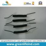 Semi-finished Black Spring Spiral Coil Cables Custom 40MM Length 50MM Lines on