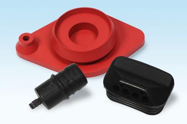 Buy cheap SI FKM EPDM Custom Molded Rubber Parts High Temperature Resistance from wholesalers