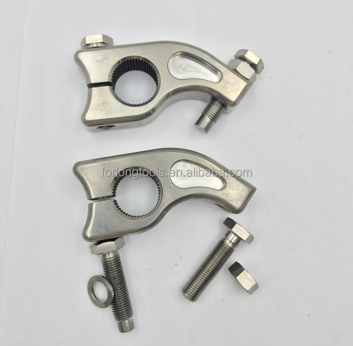 Titanium Gr5 Universal Car Fitment 7/8" Torsion Stop with 1 1/2" Split x 3/8" Adjust Bolt 3/8"-20 Pin Bolt Year Universal