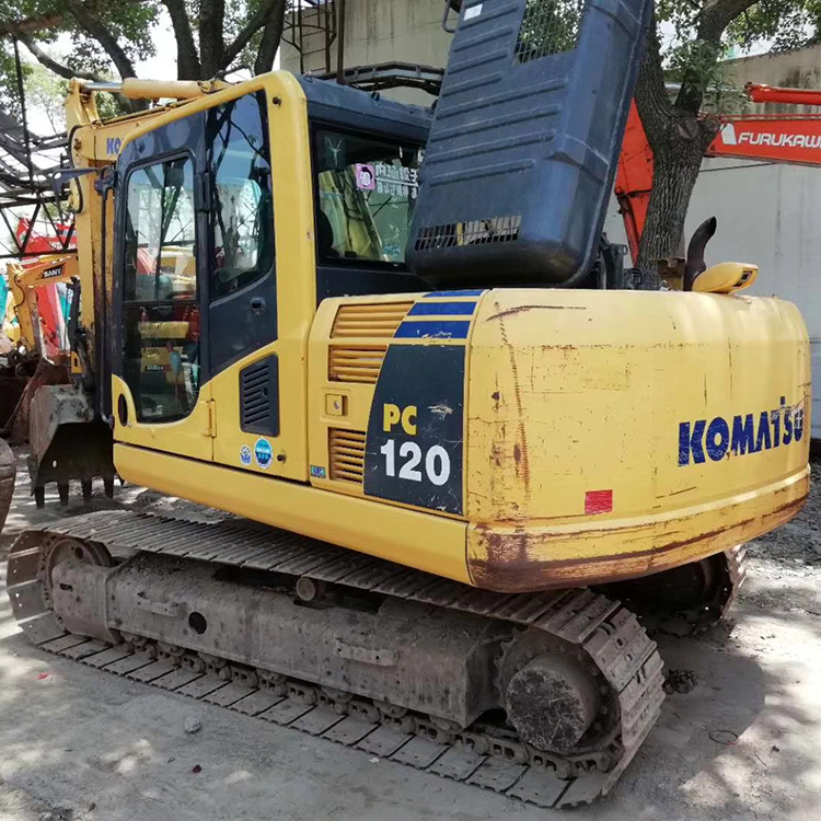 original color used komatsu excavator komatsu pc120/second hand low price excavator komatsu pc120