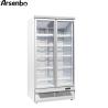 Buy cheap Black Two Door Commercial Supermarket Refrigerator Digital Temp 950L from wholesalers
