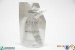 Cosmetic Flexible Packaging Stand Up Pouch Round Bottom PET PE AL CPP Moisture