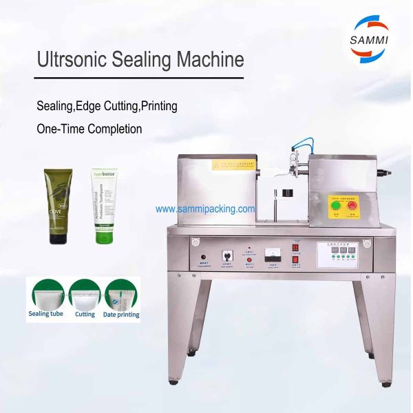 Hot Sale Ultrasonic Tail Toothpaste BB Cream Tube Sealing Machine/Low Cost Soft Tube Sealer for Small Business with CE