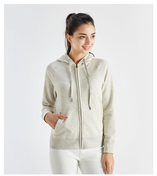 Buy cheap Unisex long sleeve winter rib cuff zipper up hoodies from wholesalers
