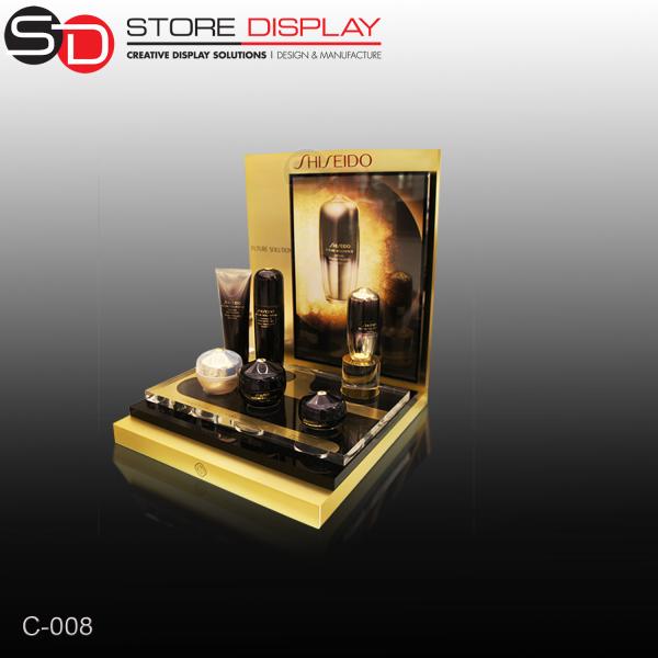 Buy cheap Acrylic Counter Displays for cosmetic to Store Merchandise from wholesalers