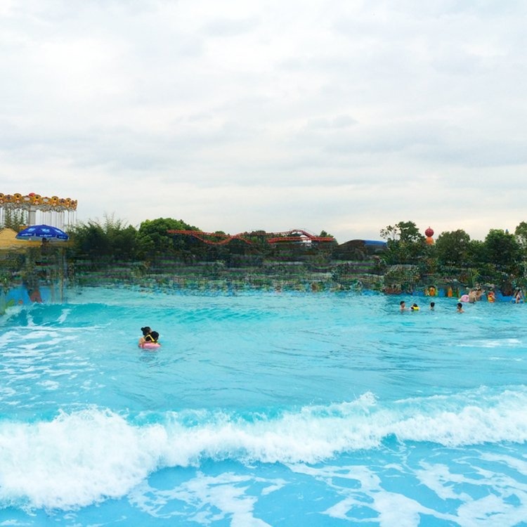 Amusement Theme Water Park Swimming Pool Wave System Machine