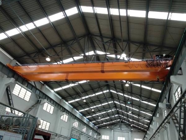 Buy cheap Lowhead Room Single Girder Overhead Cranes Yellow Color Q235B Material from wholesalers