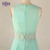 Buy cheap Fashion lace fabric summer designer one piece party China woman chiffon dress large size with high quality from wholesalers