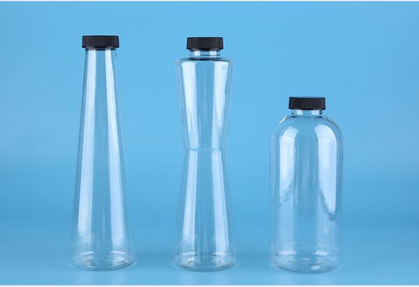 Buy cheap Clear Color 16 Ounce Plastic Juice Bottles Dia 30* Height 220 mm from wholesalers