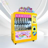Buy cheap Caiyunjuan Gravity Fed Candy Bean Vending Machine Floor Standing Customized product