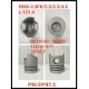 Buy cheap Mitsubishi 8M21 Engine Piston ME163897 150mm S4E2 34417-23102 DK10 13216-1060 H06BT 13216-1871 from wholesalers