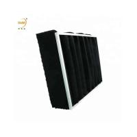 Buy cheap Activated Carbon Pocket Filters Synthetic Fiber Bag Air Filter With Aluminum product