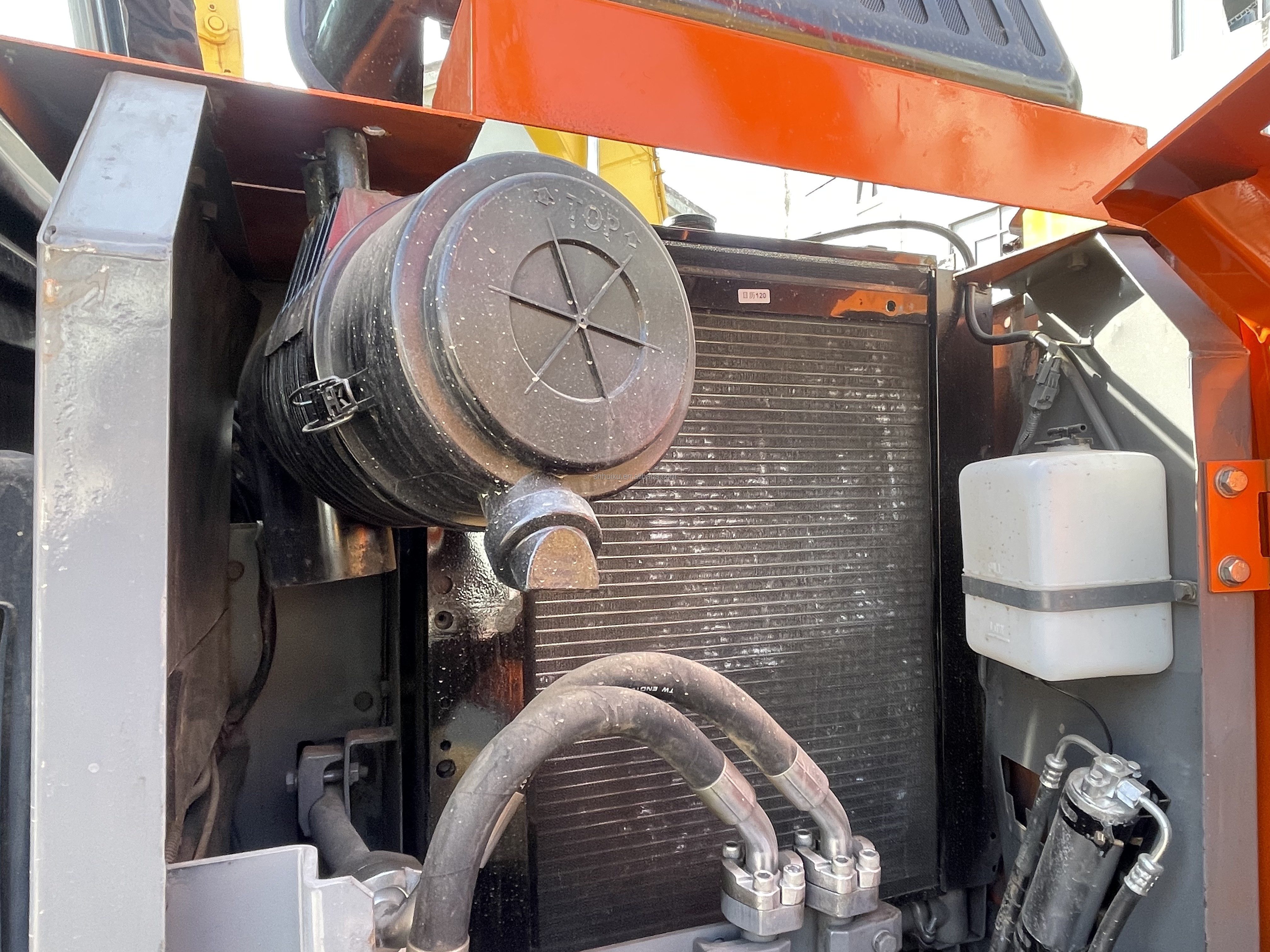 Machine Used excavator digging machine HITACHI 120 cheap price