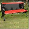 Buy cheap Waterproof 150cm Solid Wood And Metal Park Bench from wholesalers