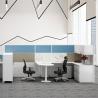 Buy cheap Office Call Center Aluminium Furniture Modular 2 Seater Office Workstation Desks from wholesalers