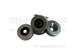 Industrial Nitrile Round Rubber Grommets Oil Resistance Under 120 Degrees