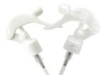Clear White Mini Trigger Sprayer Leakage Proof Chemical Resistance