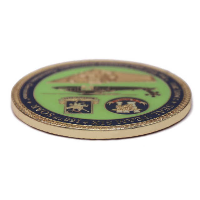Brass Business Premade Challenge Coins Gravure Printing Cool Challenge Coins