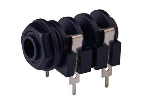 Buy cheap 6.35mm Stereo Audio Jack Connector , 2Pin / 4Pin / 6 Pin Female Phone Connector from wholesalers
