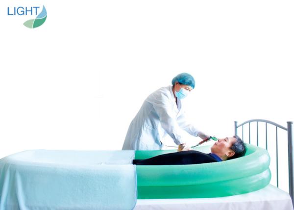 Buy cheap 25L PVC Medical Adult Blow Up Bath Disabled Inflatable Bathtub For Elderly from wholesalers