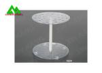 Chemistry Laborary Test Tube Racks , Plastic Test Tube Holder Stand