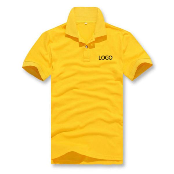 Buy cheap Personalized Bamboo Short Sleeve Shirt , Solid Color Yellow Bamboo Polo Shirts from wholesalers