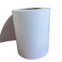 Buy cheap 74um PP Matte White Rubber Adhesive Glue White Glassine Liner HM4133 product
