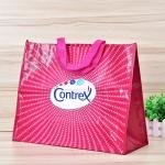 OEM Coated Non Woven Shopping Bag / Foldable Non Woven Gift Bags