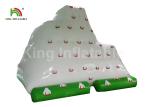 Commercial Heat Seal PVC Inflatable Water Toy / Floating Iceberg For Entertainme