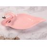 Buy cheap Hotel Stain Resistant 130ml Plate Flamingo Tea Set from wholesalers