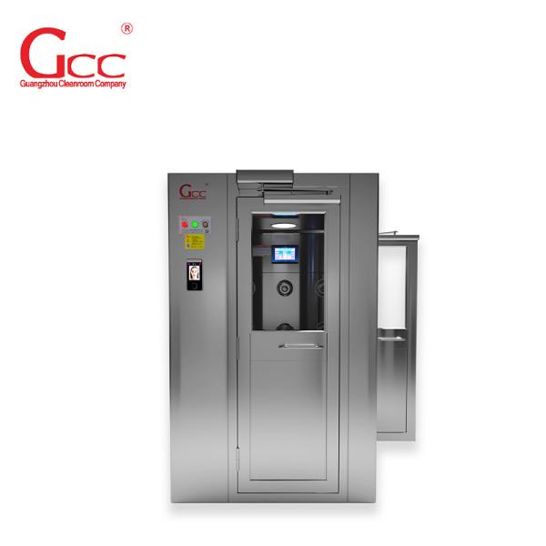 Buy cheap G3 Efficiency Stainless Steel Plate Cleanroom Air Shower With Interlocking Door from wholesalers
