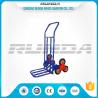 Buy cheap Six Wheels Hand Truck Dolly HT1312 , Metal Stair Climbing Hand Truck 75kg Load from wholesalers