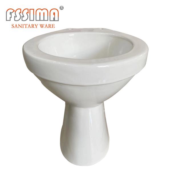 Buy cheap 1 Piece Gravity Flush Toilet Left Hand Flush Water Closet 500x375x390mm from wholesalers