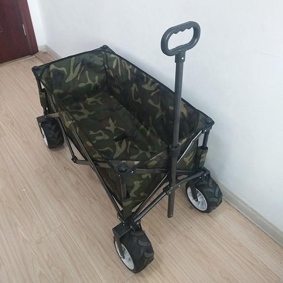 Buy cheap Multipurpose OEM Outdoor Camping Cart 600D Shopping Folding Trolley Carts from wholesalers