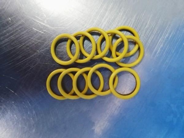 Buy cheap NBR Yellow O Rings 70 Hardness Water Oil Resistance For Gas Pipeline from wholesalers