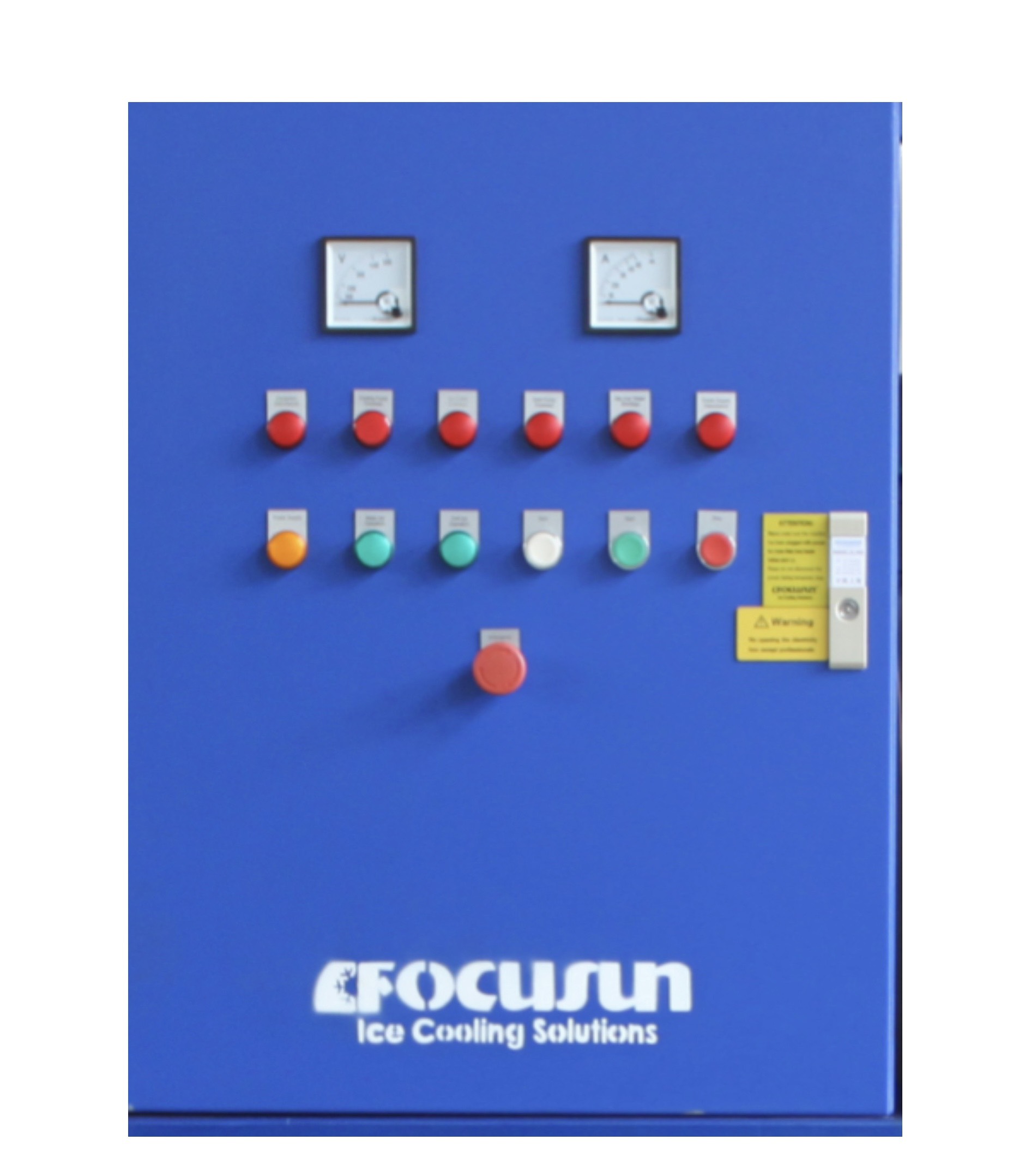 11860 KG Direct Cooling Ice Block Machine for Food Beverage Shops within Focusun
