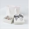 Buy cheap Custom Logo Printed White Paper Cardboard Pendant Necklace Personalized Jewelry Gift Box from wholesalers