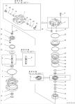 Excavator Slewing Motor Pc40 Pc60-7 Swing Motor Assy 708-7T-00470 Second Hand
