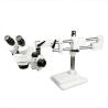 Buy cheap Dual View Head Stereo Binocular Microscope Double Arm With Boom Stand from wholesalers