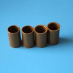 Monforts Textile Machinery Components Carbon Peek Bush Black Brown Yellow Chain