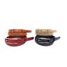 Buy cheap Women Skinny Jean Vintage Leather Dress Waist Belt With Alloy Pin Buckles from wholesalers