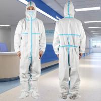 Buy cheap Waterproof Disposable Protective Clothing For Mold Remediation / Cleaning / product