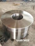 High Strength Open Die Forging Products Gear Blank Wheel For Machinery