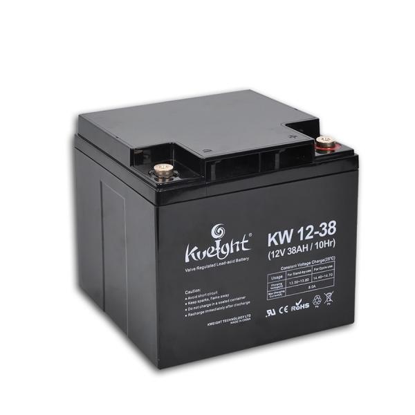 Buy cheap UPS Maintenance Free Rechargeable Battery 12v 38ah Lead Acid Battery Vrla from wholesalers