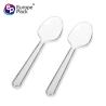 Buy cheap Eco friendly products disposable dessert cutlery clear plastic yogurt spoon from wholesalers